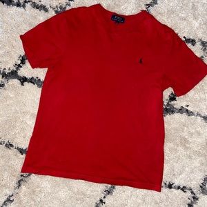Brand new red polo T.